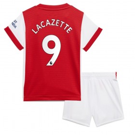 Jalkapallo Pelipaidat Arsenal Alexandre Lacazette 9 Lasten Kotipaita 2021-2022 Lyhythihainen